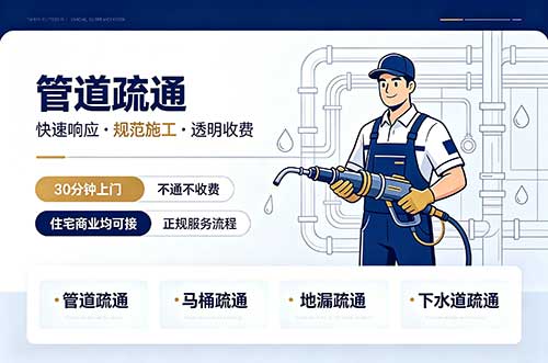 白云管道疏通