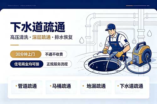 白云下水道疏通