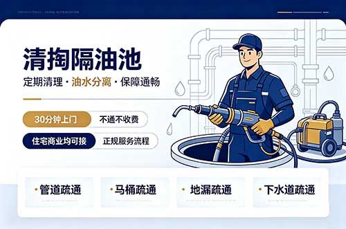 白云清掏隔油池